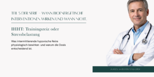 Visualisierung von IHHT und intermittierender Hypoxie zwischen adaptivem Trainingsreiz und physiologischer Überlastung abhängig von Dosis und Systemzustand